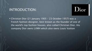 dior introduction|christian dior known for.